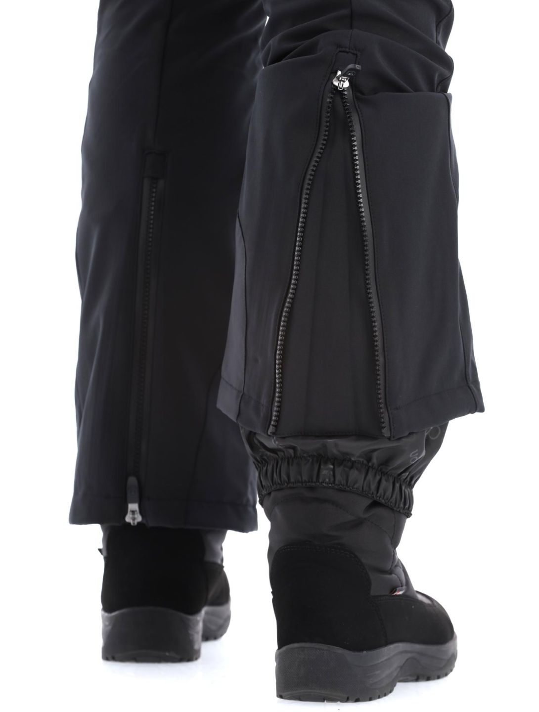 Tenson, Grace Bib Softshell Skihose Damen Black schwarz 