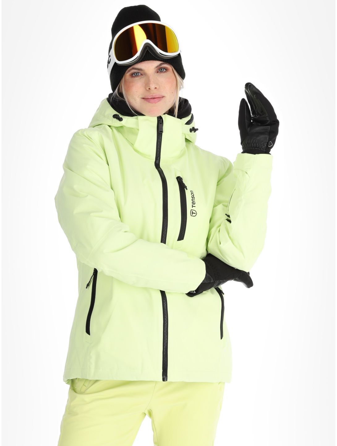 Tenson, Moa Ski Skijacke Damen Light Green grün 