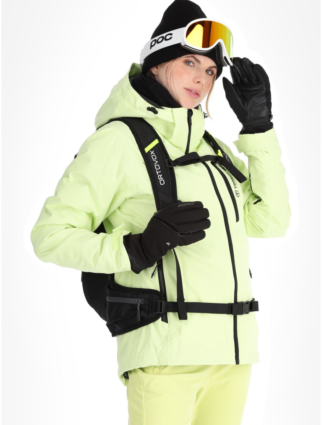 Tenson, Moa Ski Skijacke Damen Light Green grün 