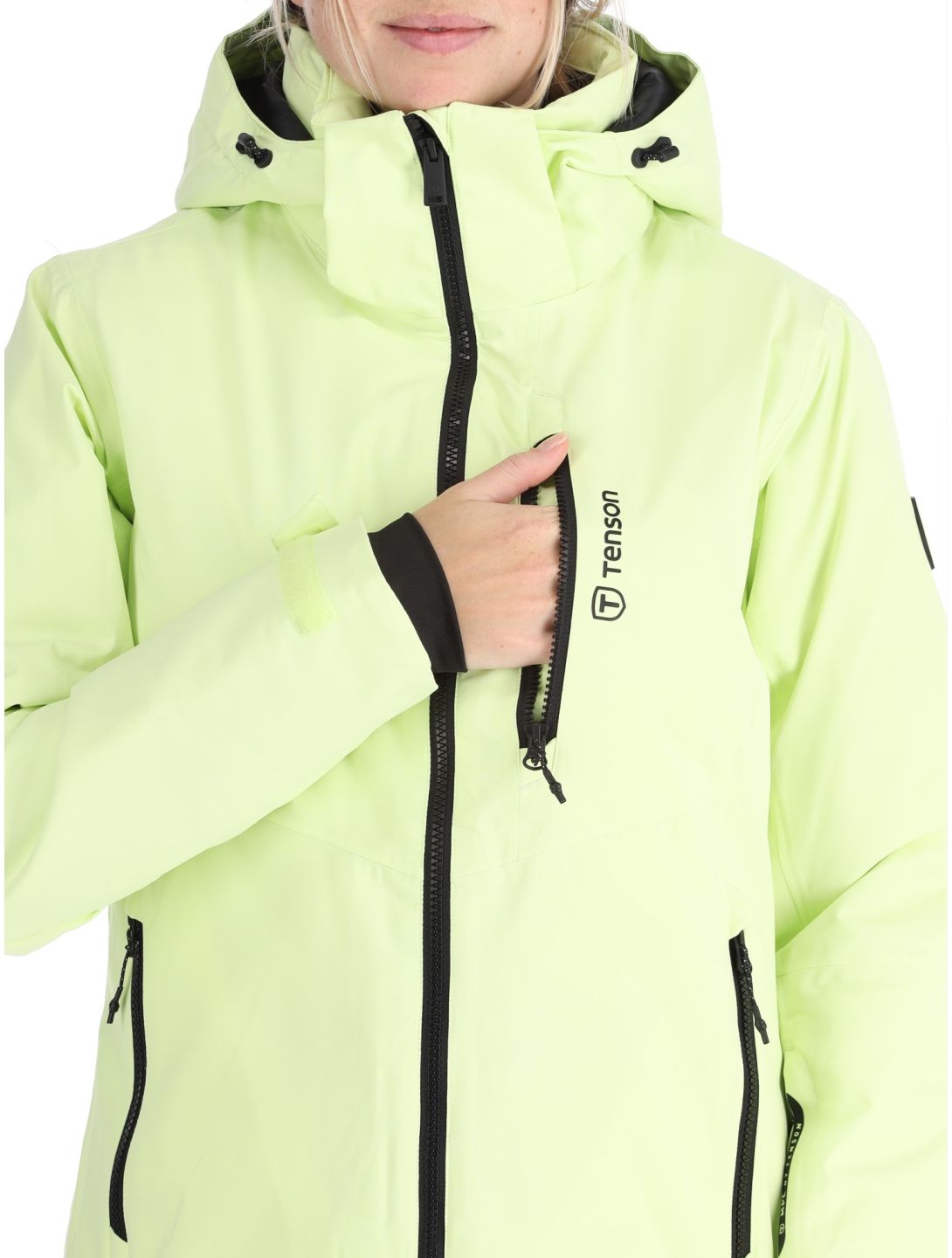 Tenson, Moa Ski Skijacke Damen Light Green grün 