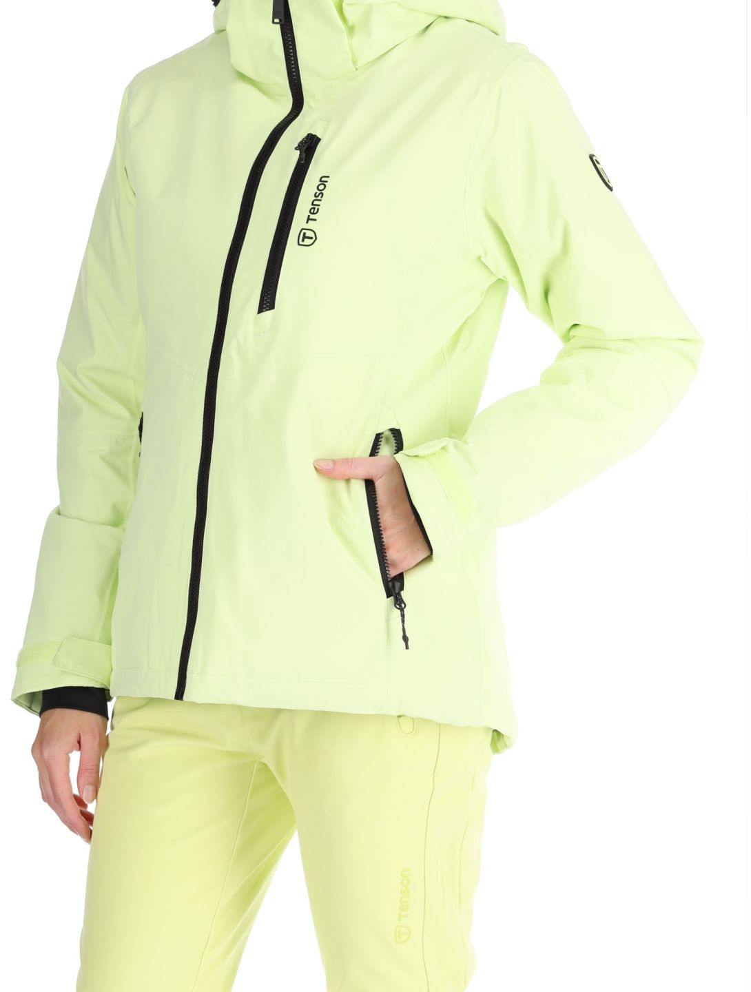 Tenson, Moa Ski Skijacke Damen Light Green grün 