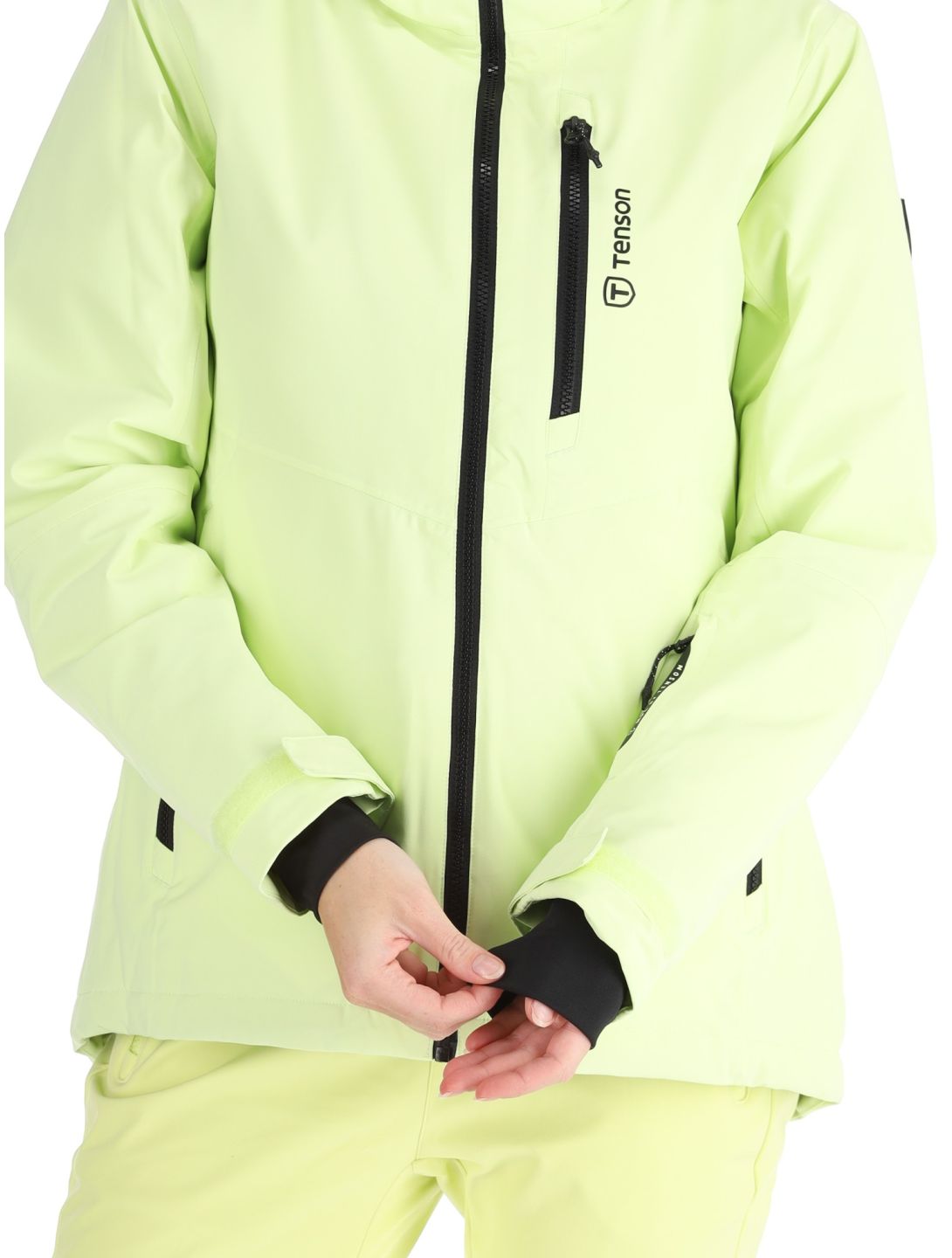 Tenson, Moa Ski Skijacke Damen Light Green grün 