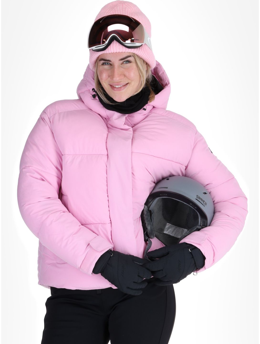 Tenson, Moon Skijacke Damen Pink rosa 