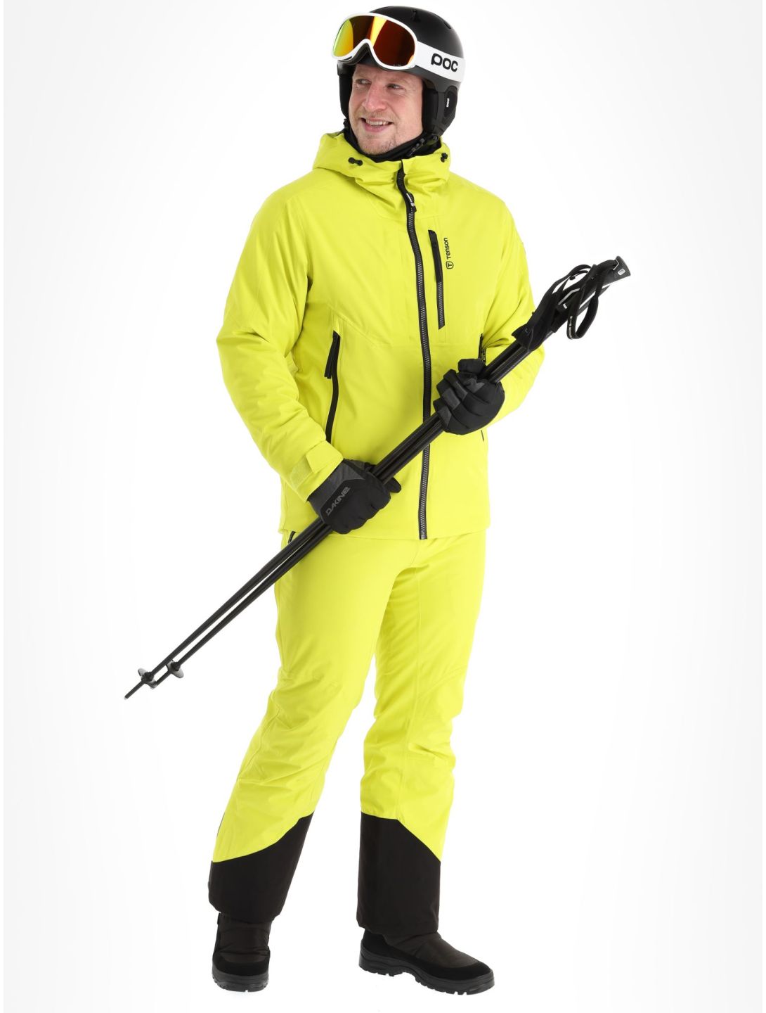 Tenson, Prime Skijacke Herren Cyber Lime gelb 