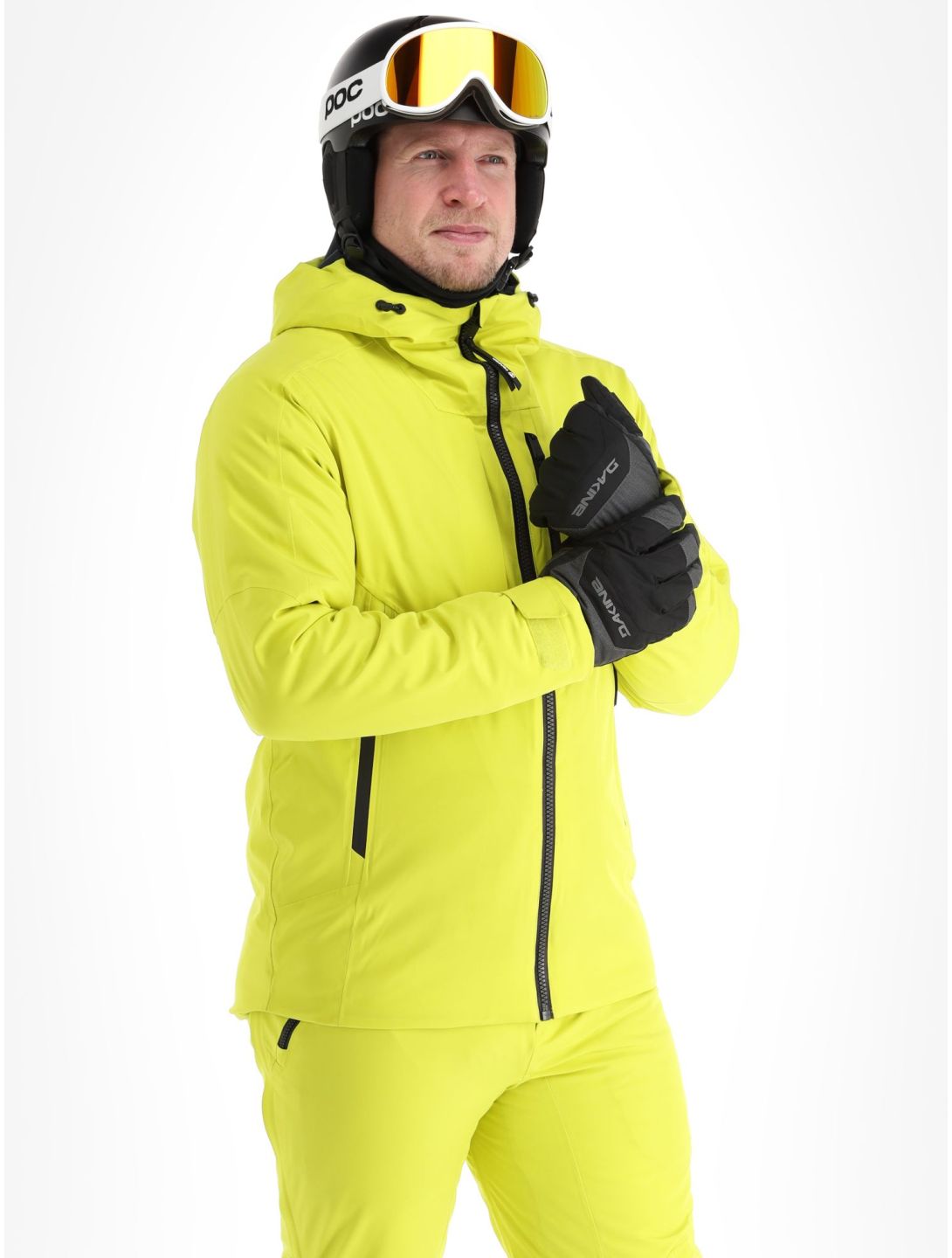 Tenson, Prime Skijacke Herren Cyber Lime gelb 