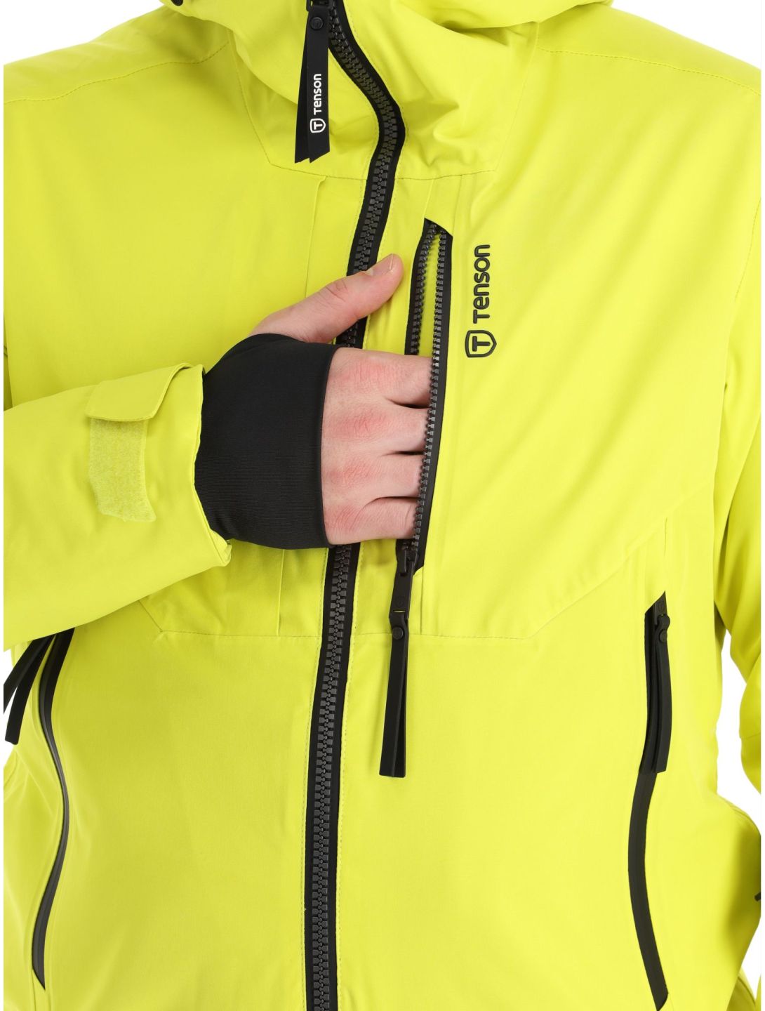 Tenson, Prime Skijacke Herren Cyber Lime gelb 