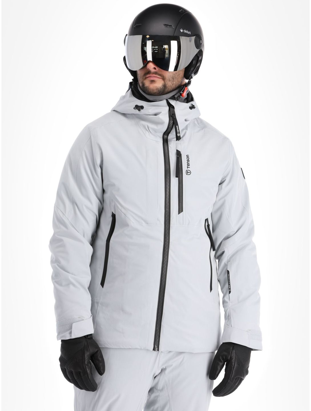 Tenson, Prime Skijacke Herren Light Grey grau 