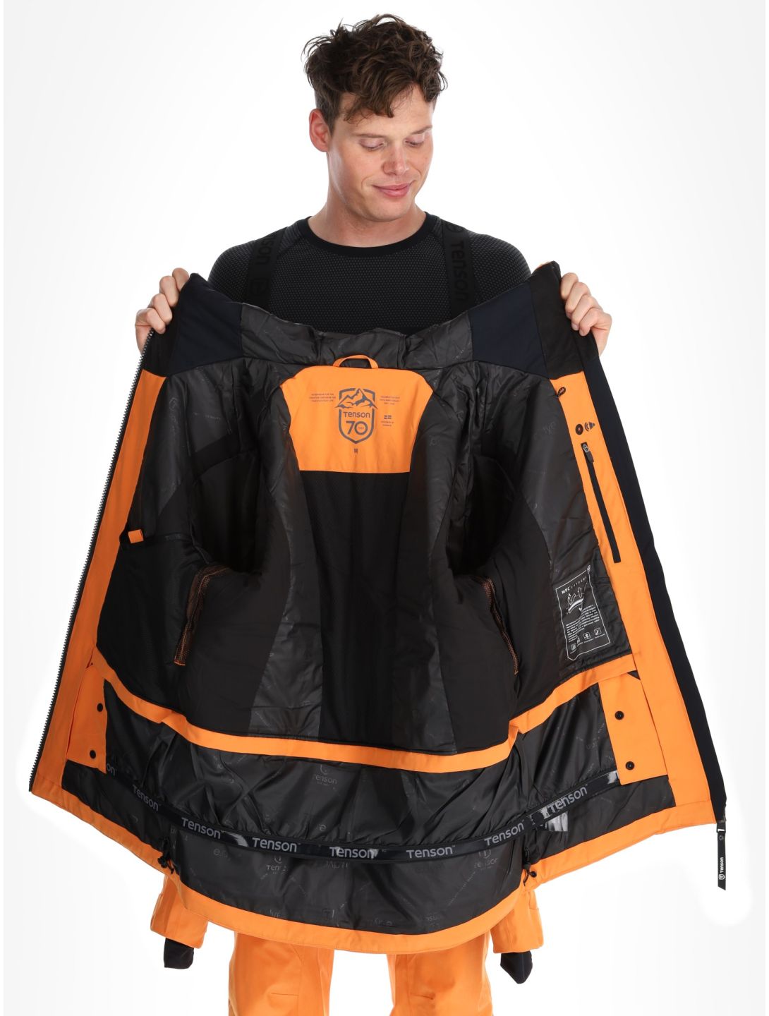 Tenson, Prime Pro Skijacke Herren Dark Orange orange 