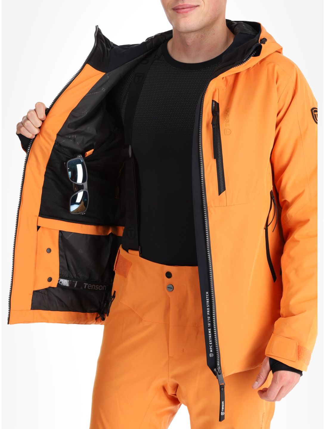 Tenson, Prime Pro Skijacke Herren Dark Orange orange 