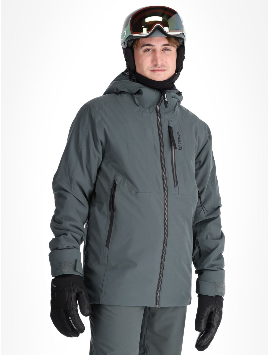 Tenson, Prime Pro Skijacke Herren Grey Green grau 