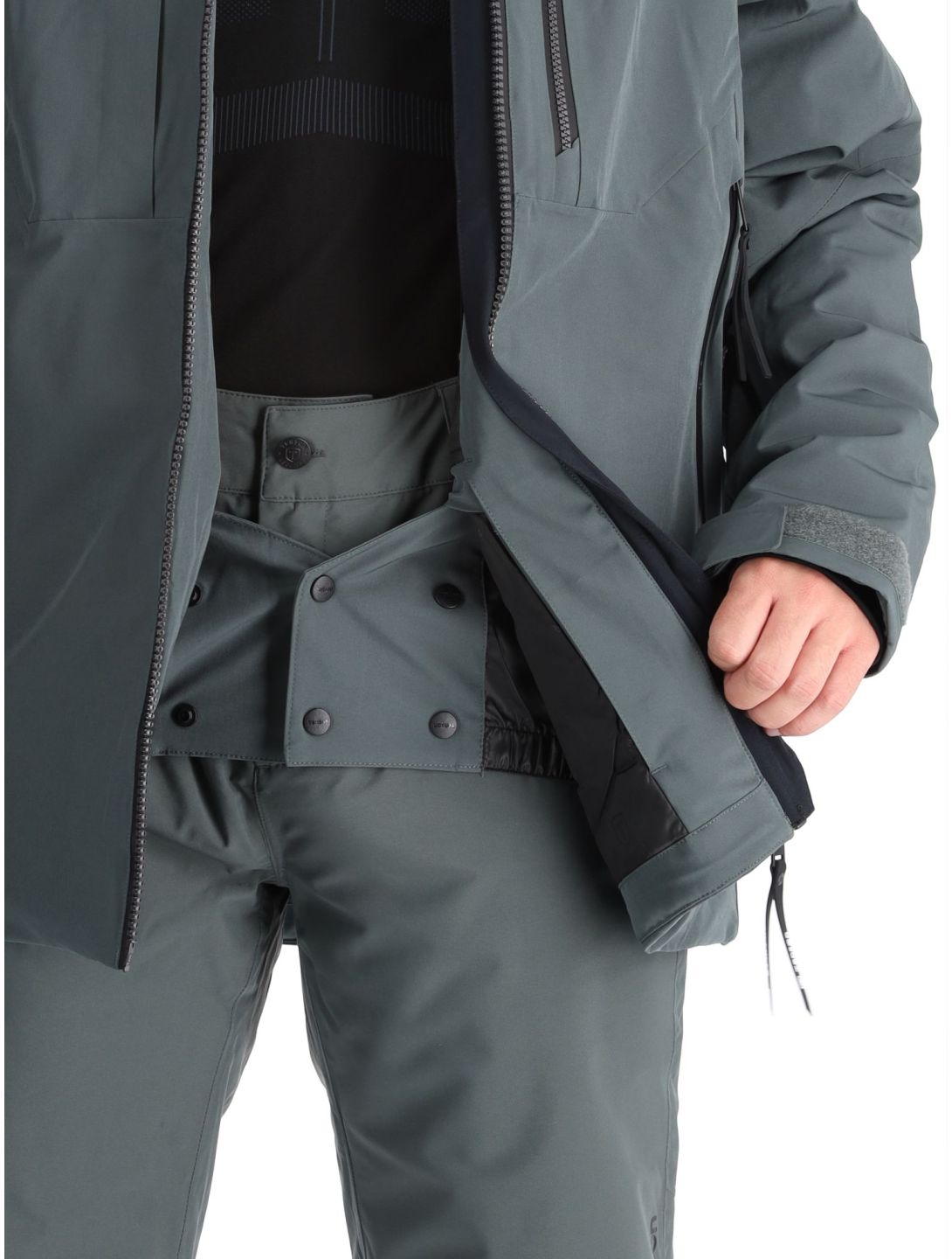 Tenson, Prime Pro Skijacke Herren Grey Green grau 