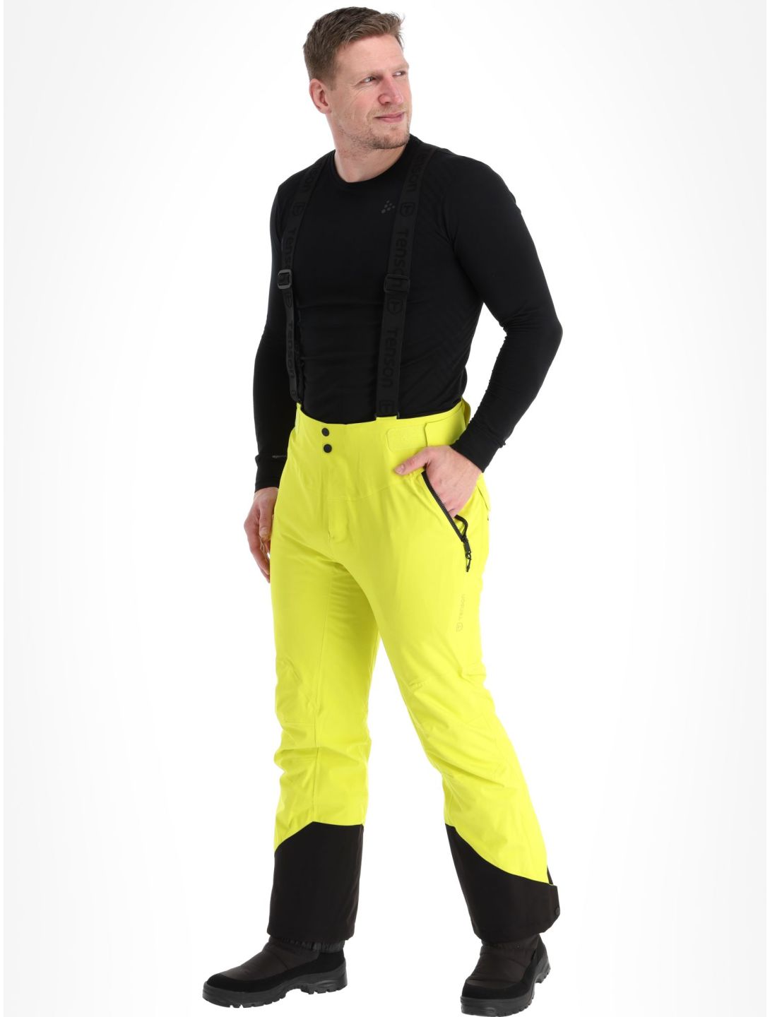 Tenson, Prime Pro Skihose Herren Cyber Lime gelb 