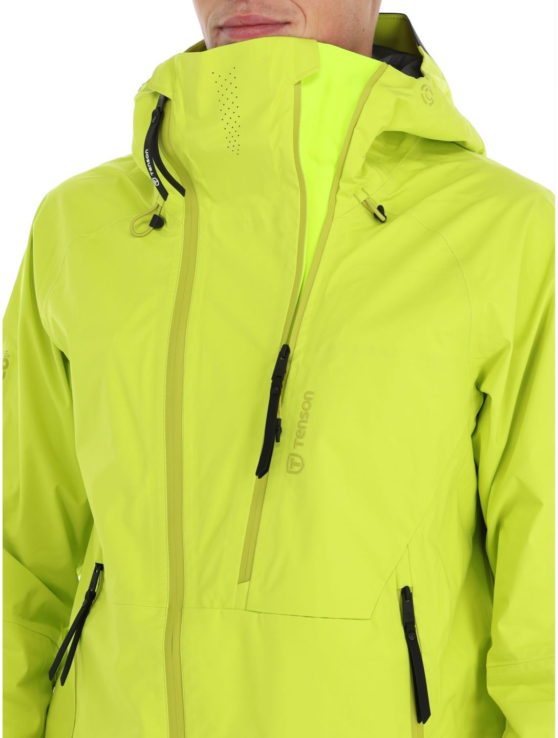 Tenson, Shibui Hardshell Skijacke Herren Acid Lemon gelb 