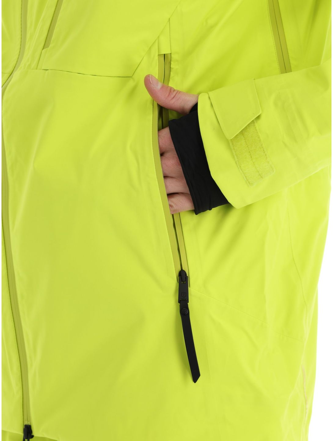 Tenson, Shibui Hardshell Skijacke Herren Acid Lemon gelb 