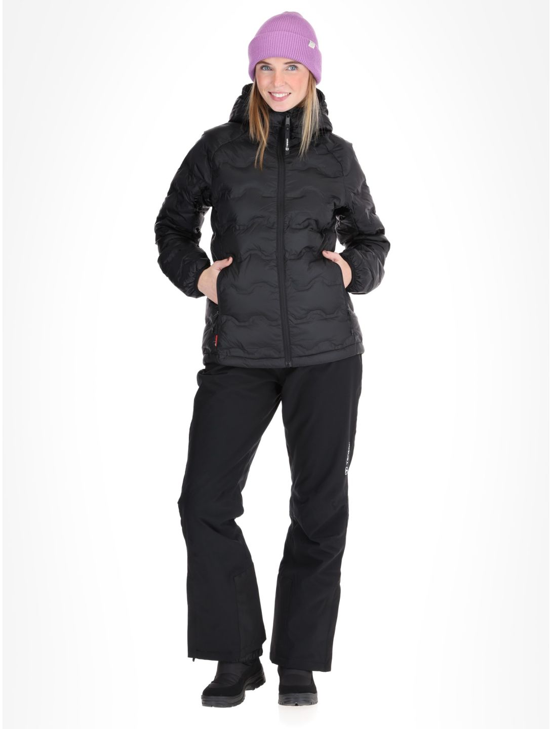 Tenson, Shibui Down Daunenjacke Damen Black schwarz 