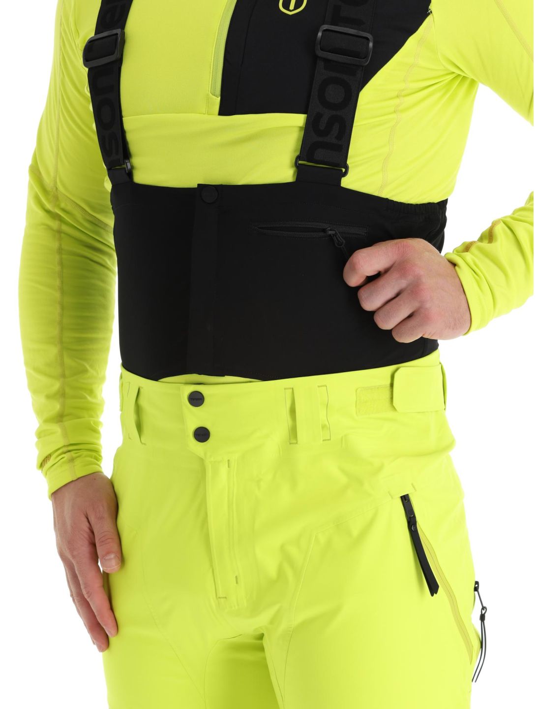 Tenson, Shibui Shell Hardshell Skihose Herren Acid Lemon gelb 