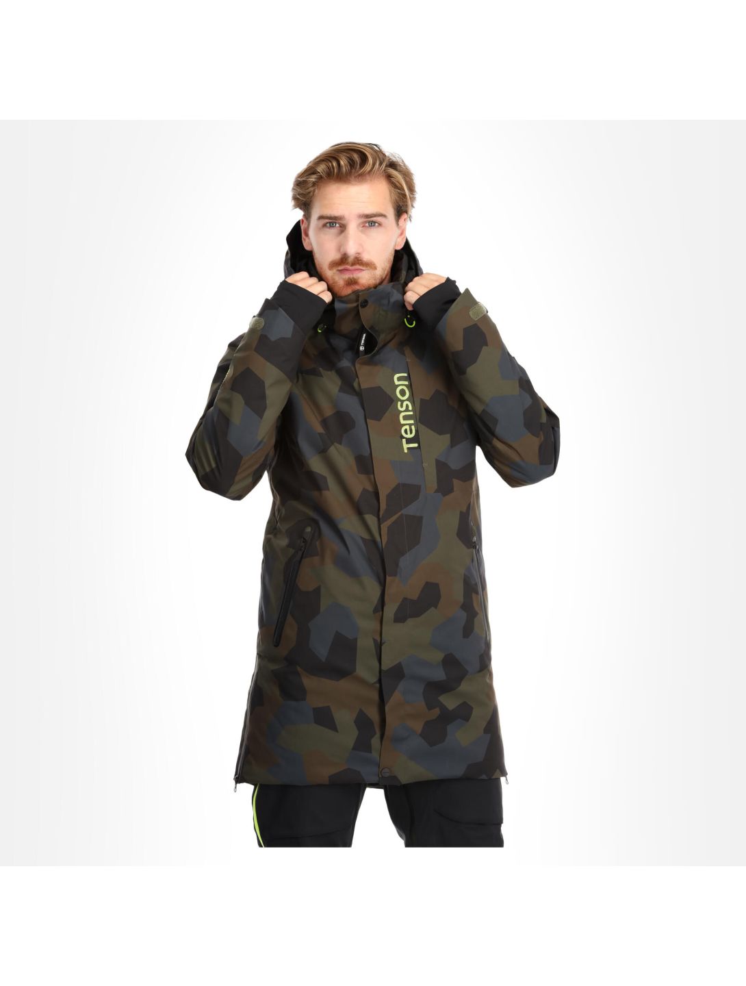 Tenson, Spectre Coat Skijacke Herren dark grün