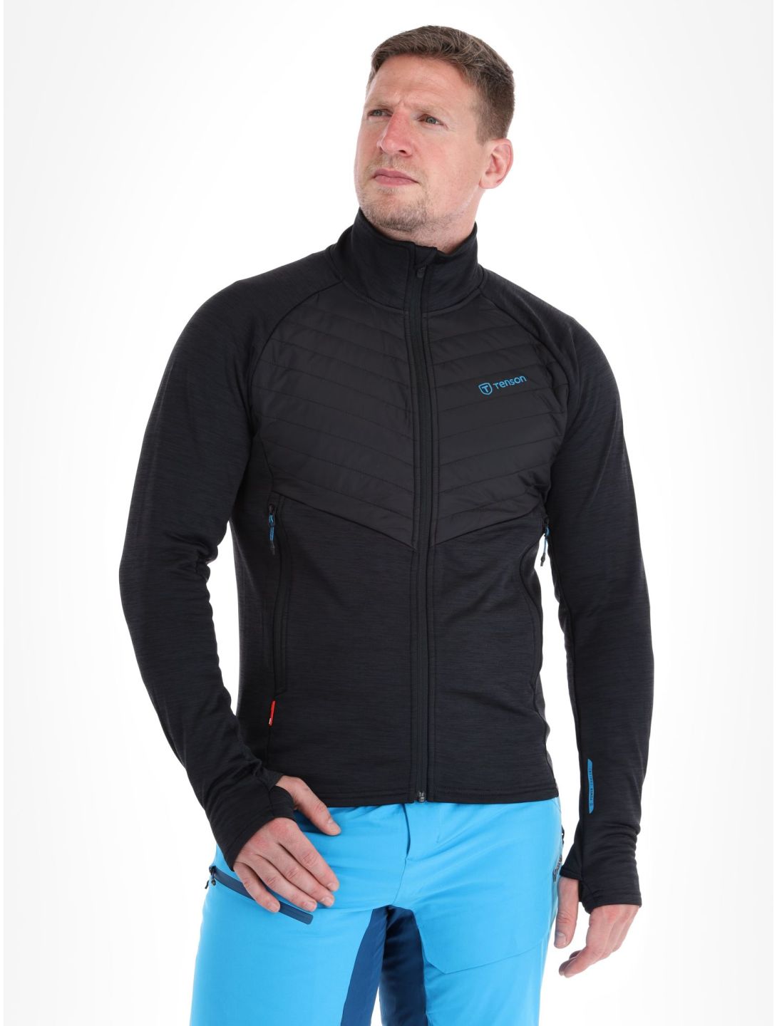 Tenson, Touring Midlayer Jacke Herren Anthracite grau 