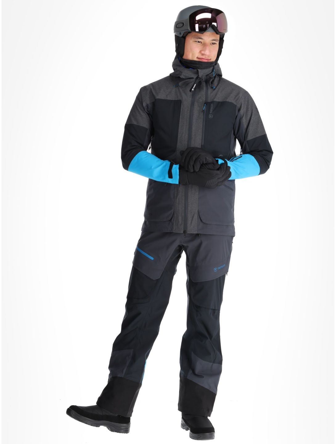 Tenson, Touring Shell Hardshell Skijacke Herren Anthracite grau 