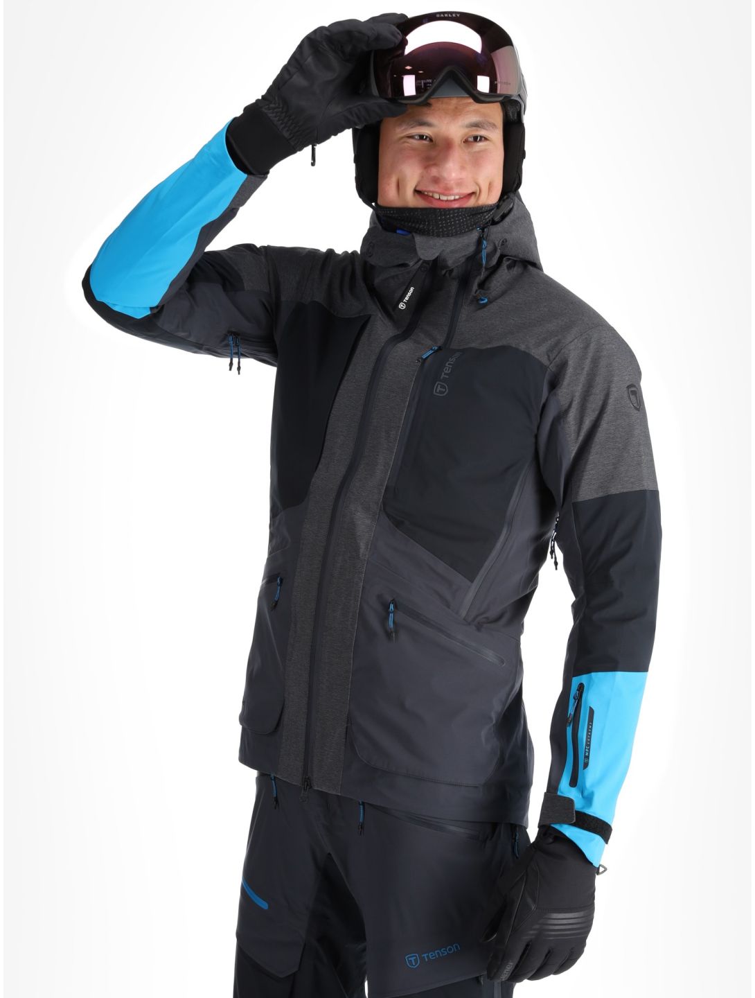 Tenson, Touring Shell Hardshell Skijacke Herren Anthracite grau 