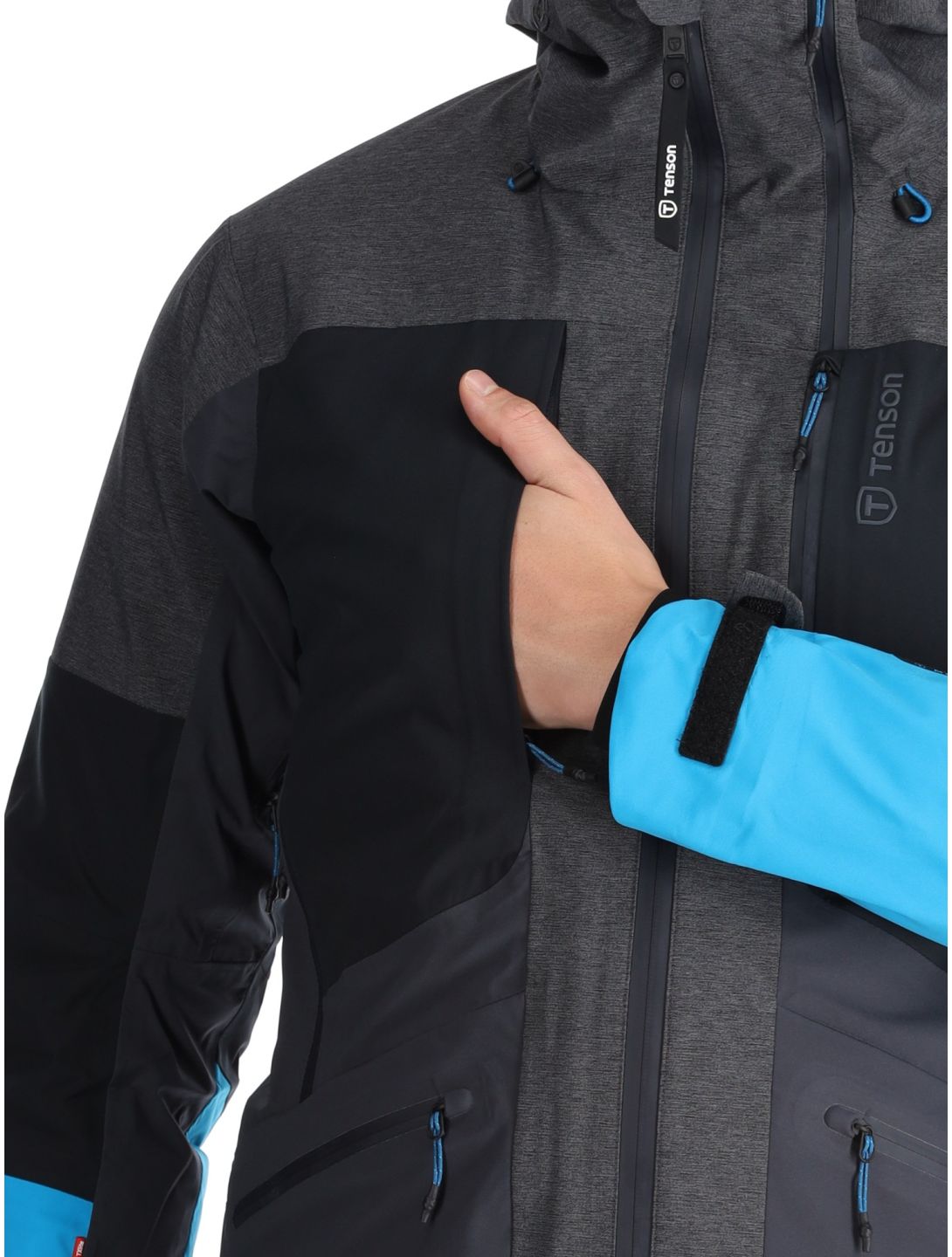 Tenson, Touring Shell Hardshell Skijacke Herren Anthracite grau 