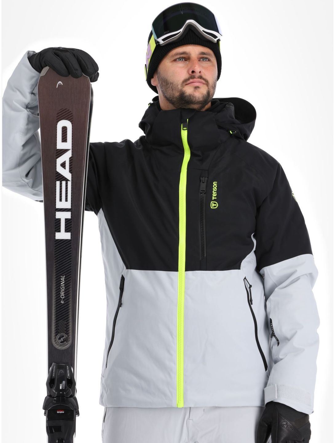 Tenson, Yoke MPC Extreme Skijacke Herren Light Grey grau 