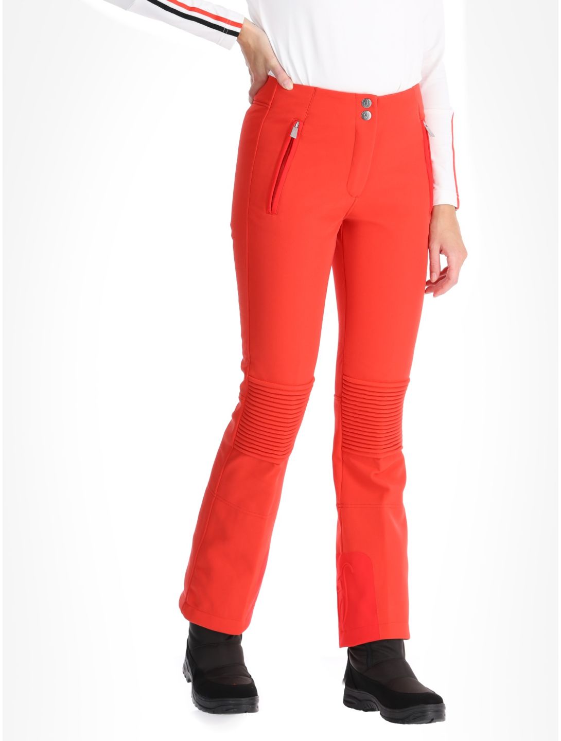 Toni Sailer, Pina Softshell Skihose Damen Pink Red rot 