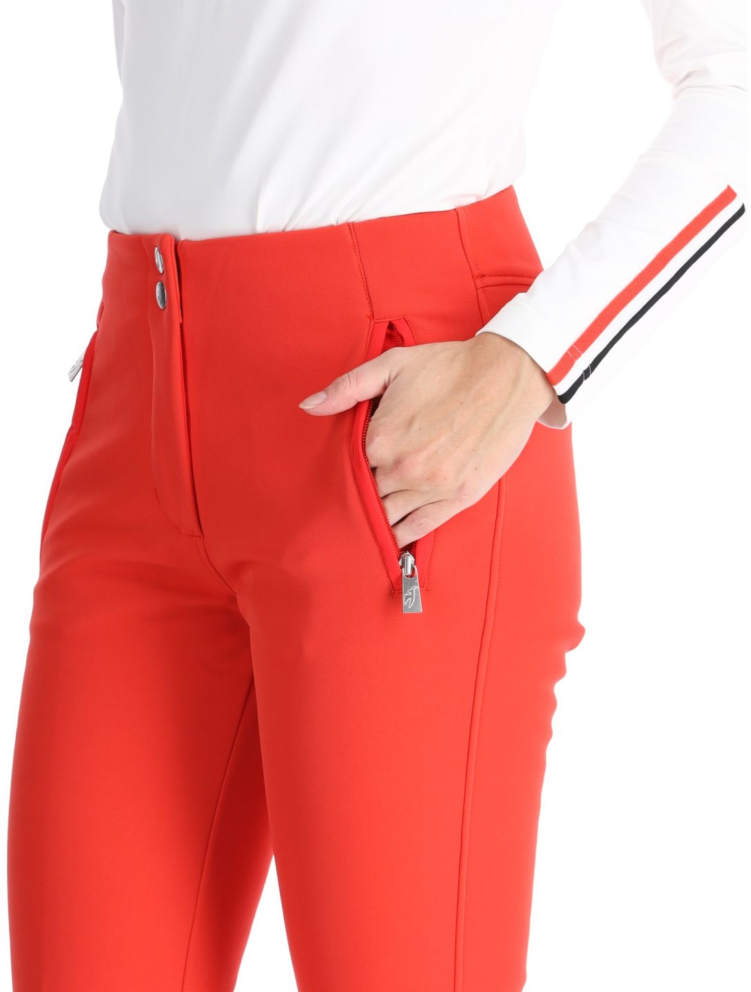 Toni Sailer, Pina Softshell Skihose Damen Pink Red rot 