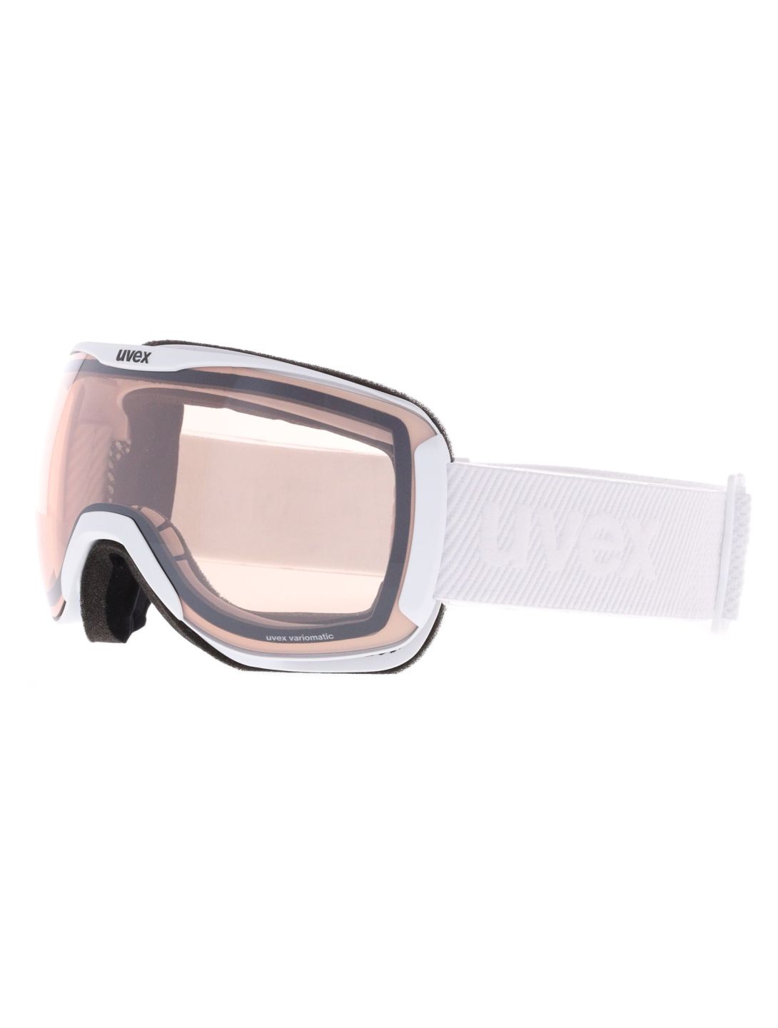 Uvex, Downhill 2100 V S1-3 Skibrille Unisex White Matt / Mirror Silver weiß 