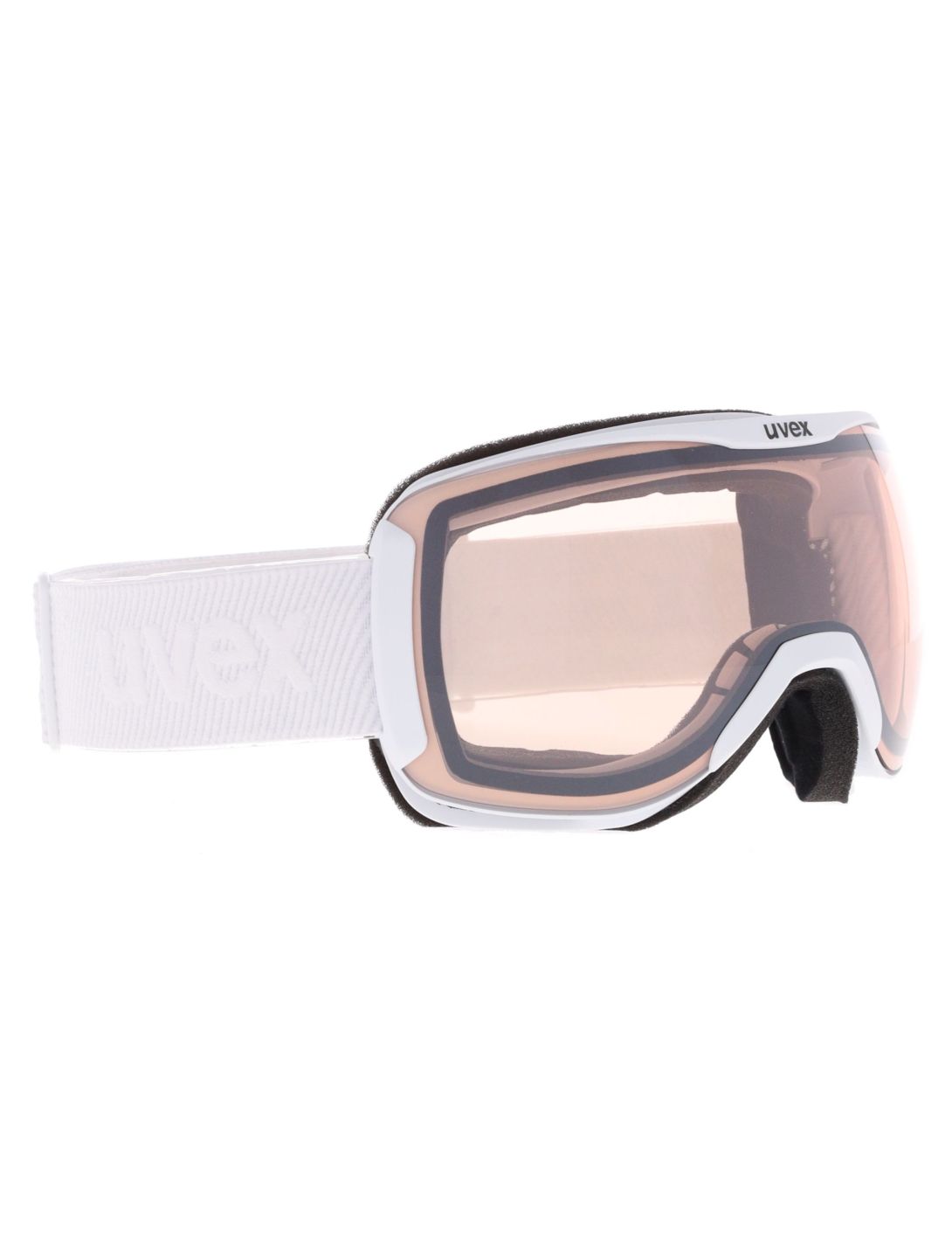 Uvex, Downhill 2100 V S1-3 Skibrille Unisex White Matt / Mirror Silver weiß 