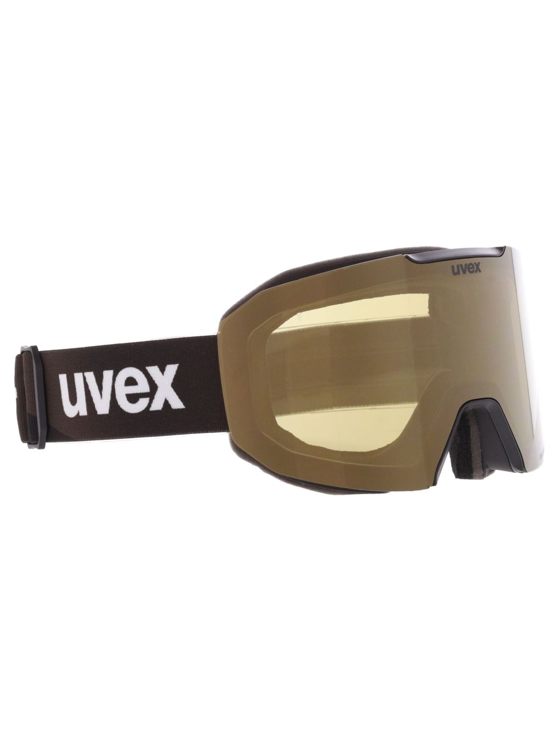 Uvex, Evidnt Attract Cv Dl/fm Skibrille Unisex Black Matt / Mirror Copper braun, schwarz 