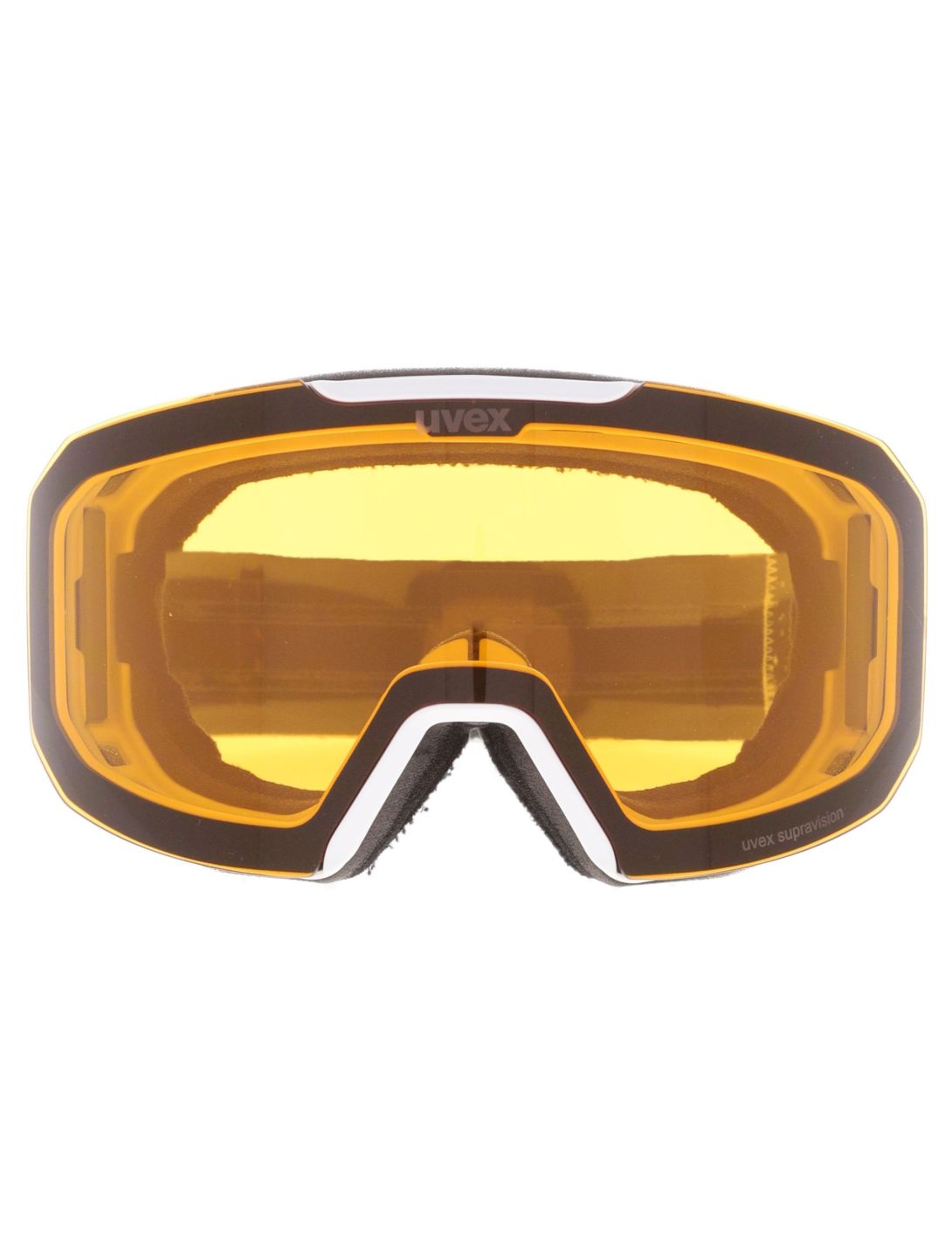 Uvex, Evidnt Attract Cv Dl/fm Skibrille Unisex White / Silver / Yellow gelb, weiß, Zilver 