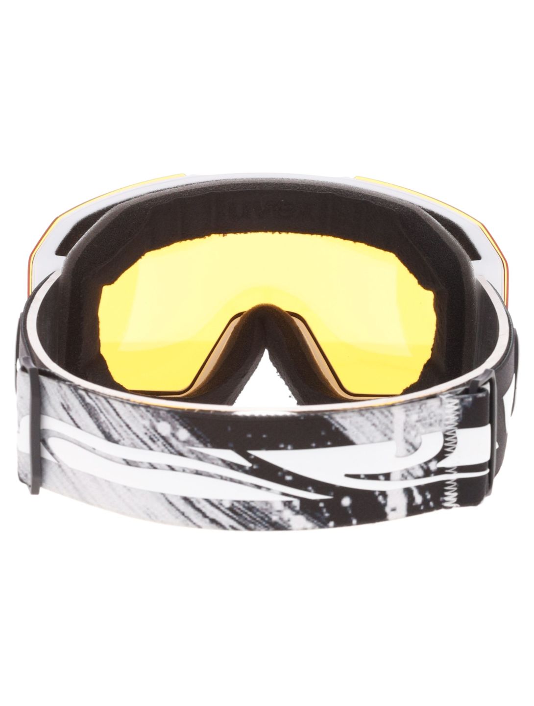 Uvex, Evidnt Attract Cv Dl/fm Skibrille Unisex White / Silver / Yellow gelb, weiß, Zilver 