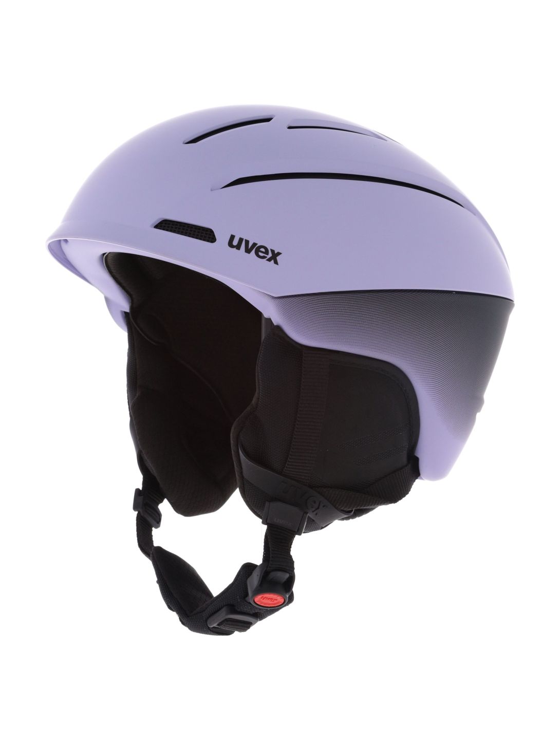 Uvex, Gravitate Skihelm Unisex Cool Lavender / Gradient Black Matt schwarz, violett 