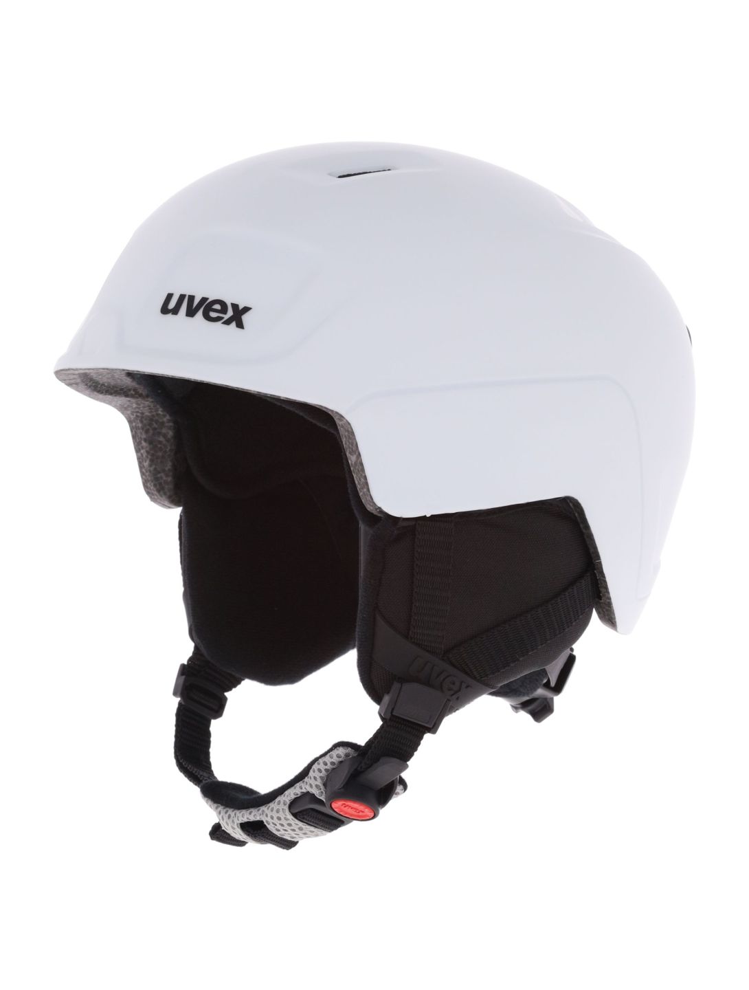 Uvex, Heyya Pro Race Skihelm Unisex White / Black Matt schwarz, weiß 