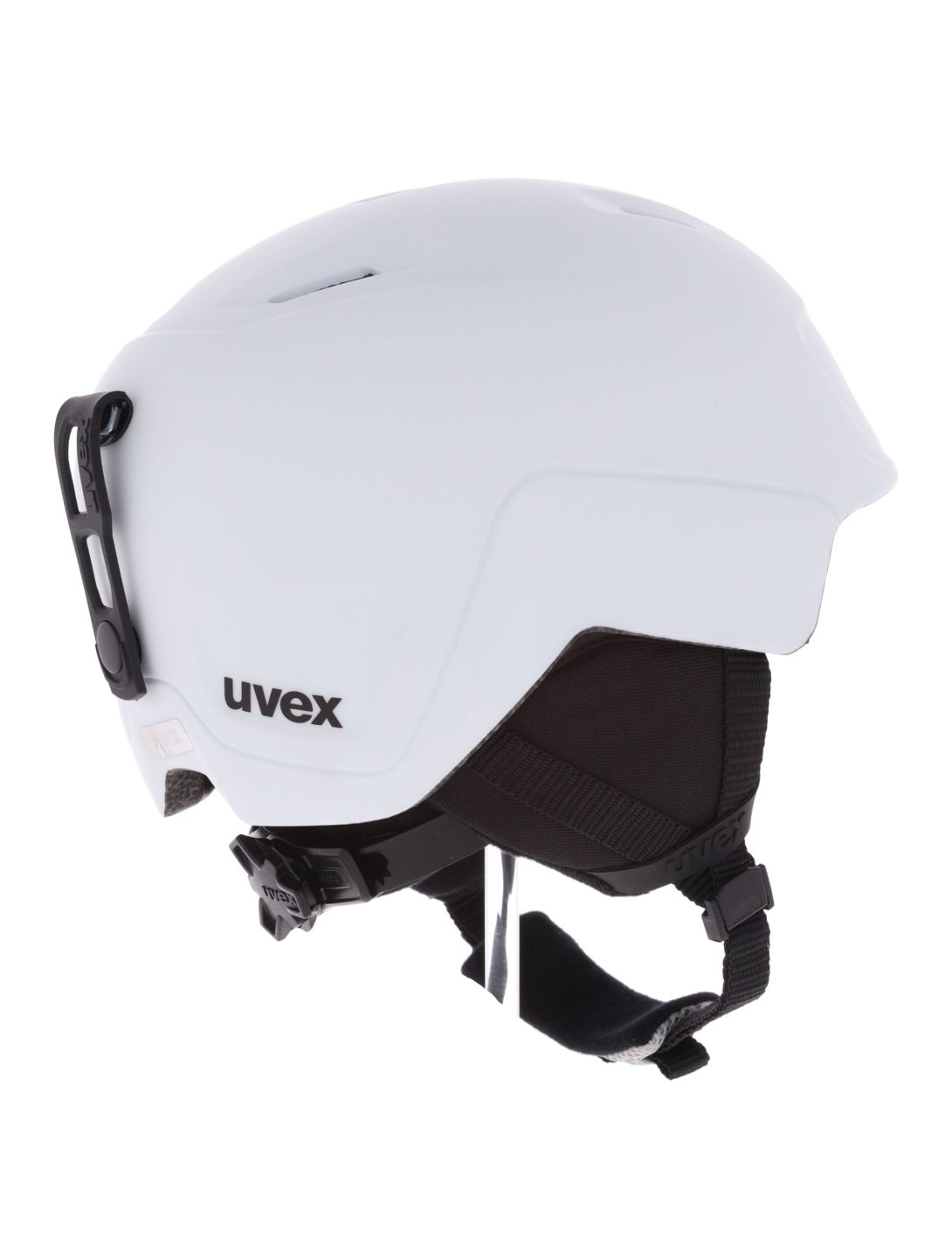 Uvex, Heyya Pro Race Skihelm Unisex White / Black Matt schwarz, weiß 