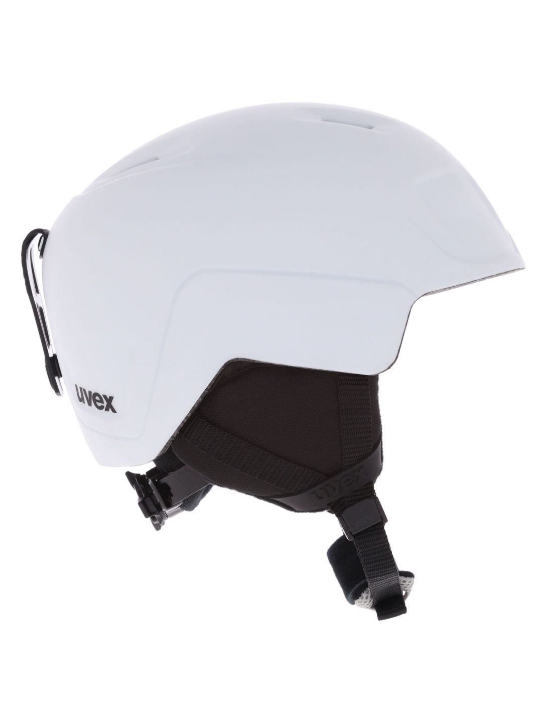 Uvex, Heyya Pro Race Skihelm Unisex White / Black Matt schwarz, weiß 