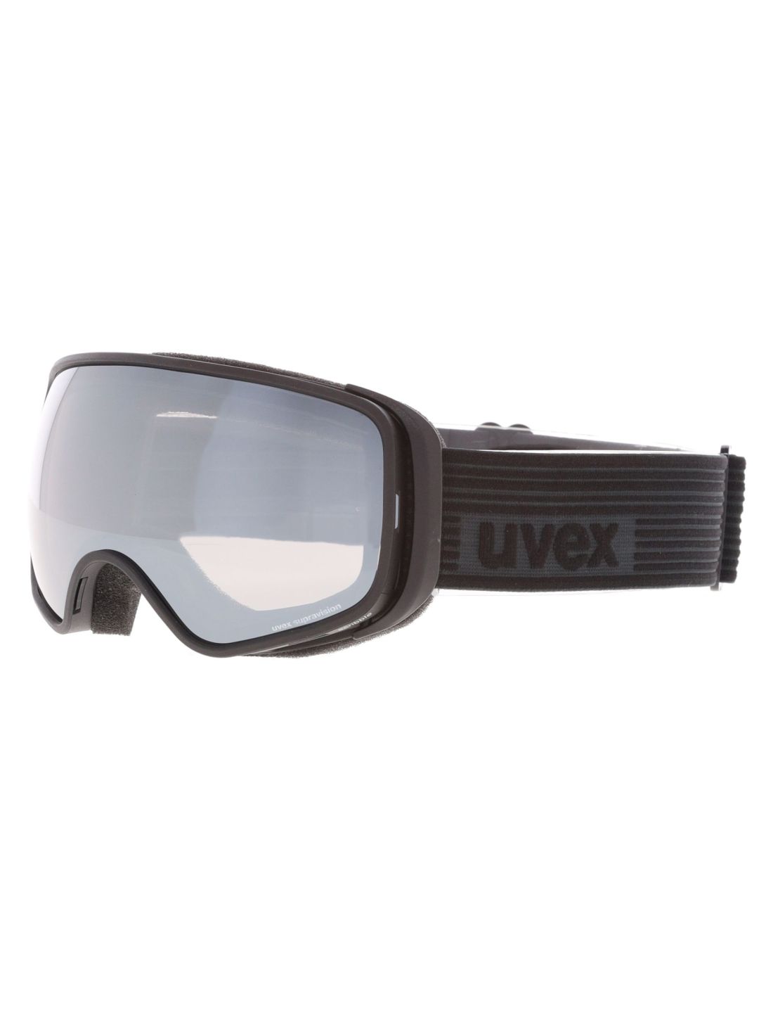 Uvex, Scribble Fm Sphere Skibrille Unisex Black / Silver Clear schwarz, Zilver 