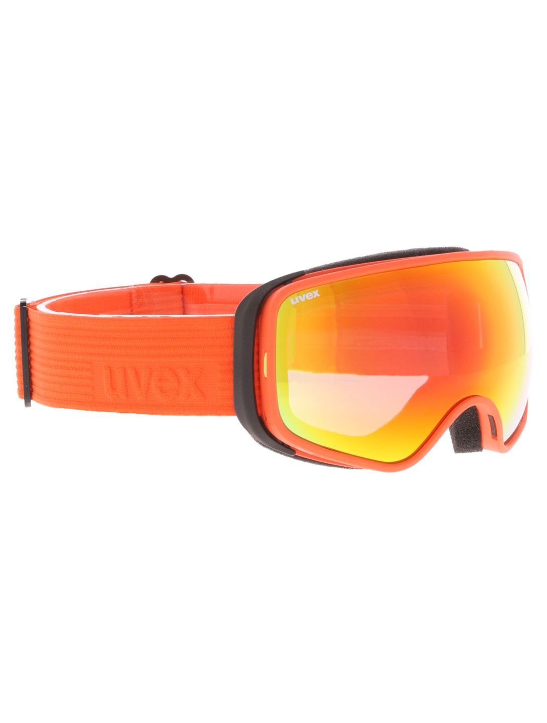 Uvex, Scribble Fm Sphere Skibrille Unisex Fierce Red / Rainbow Clear mehrfarbig, rot 