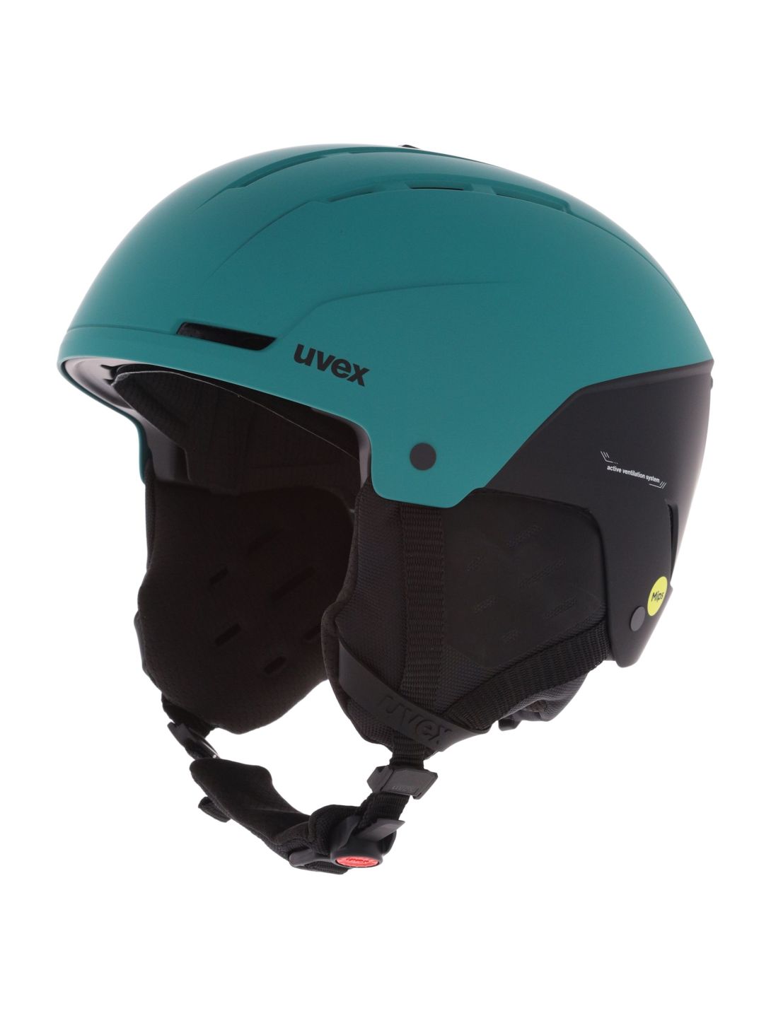 Uvex, Stance Mips Skihelm Unisex Proton / Black Matt grün, schwarz 