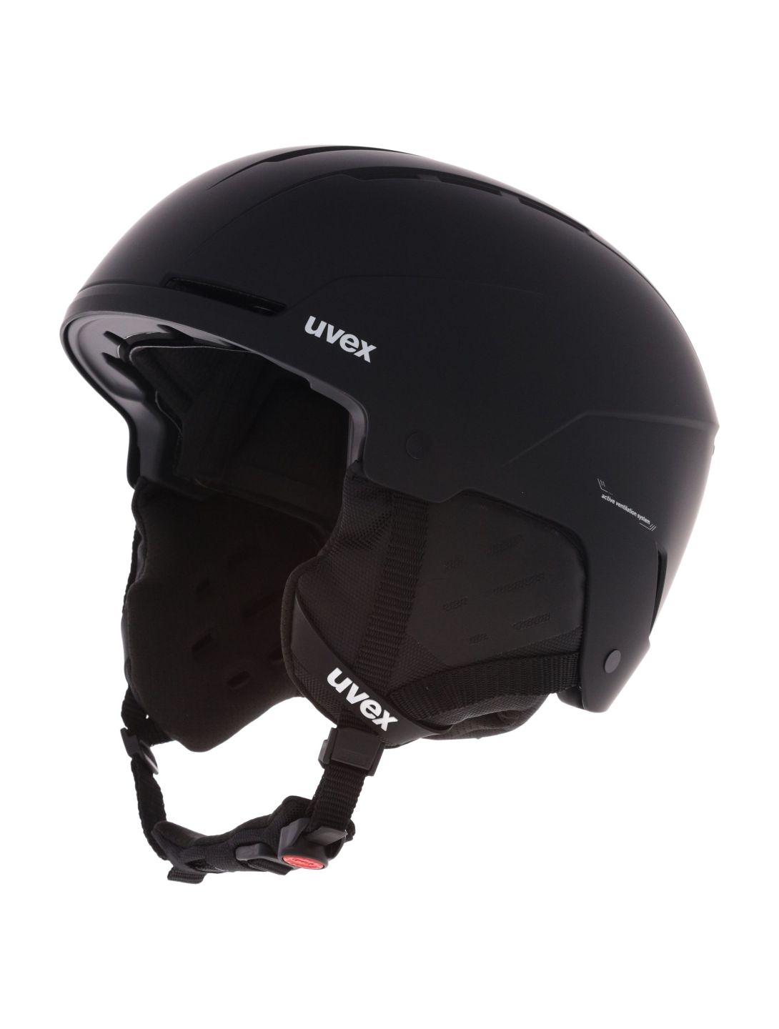 Uvex, Stance Skihelm Unisex Black Matt schwarz 