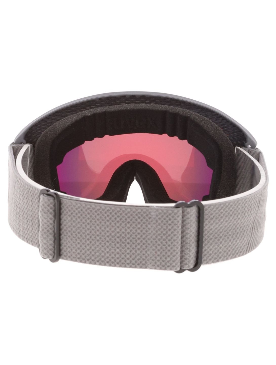 Uvex, Topic Fm Skibrille Unisex Rhino Matt / Rainbow Rose grau, mehrfarbig 