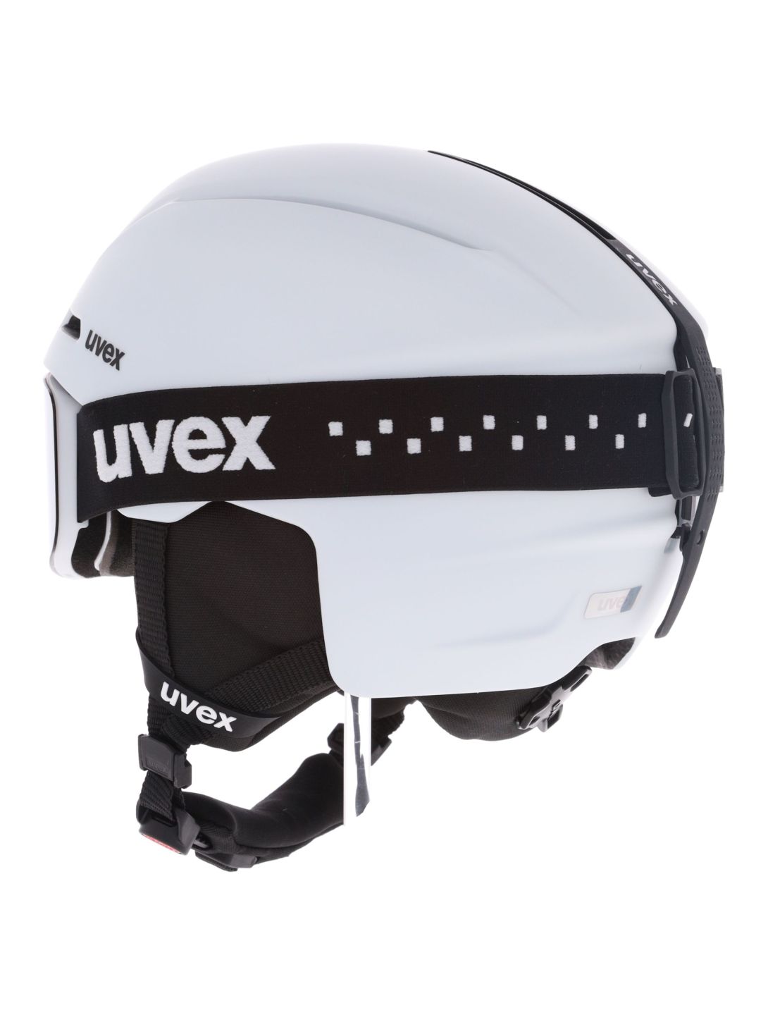 Uvex, Viti Set + Speedy Pro Skihelm Kinder White Matt weiß 