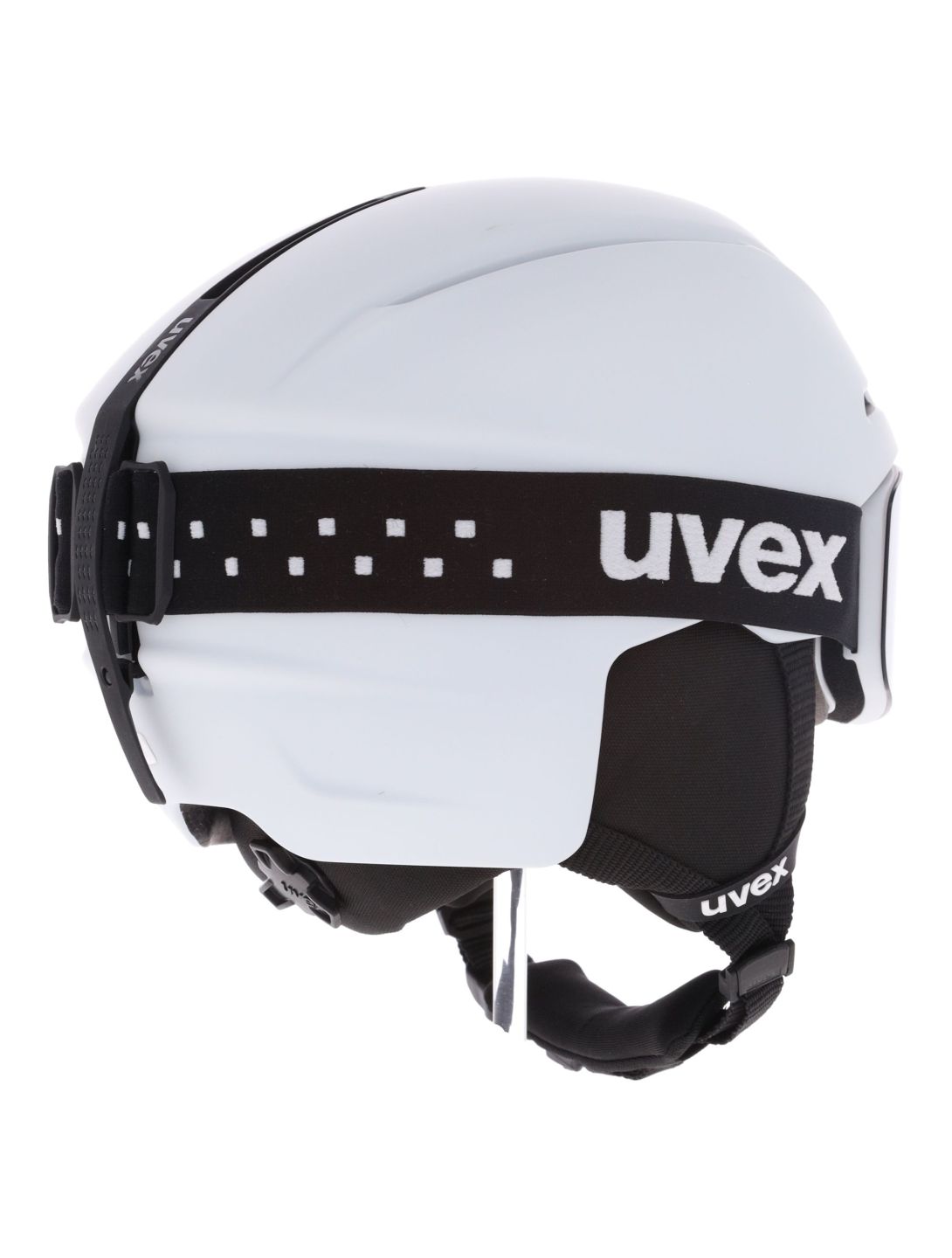 Uvex, Viti Set + Speedy Pro Skihelm Kinder White Matt weiß 