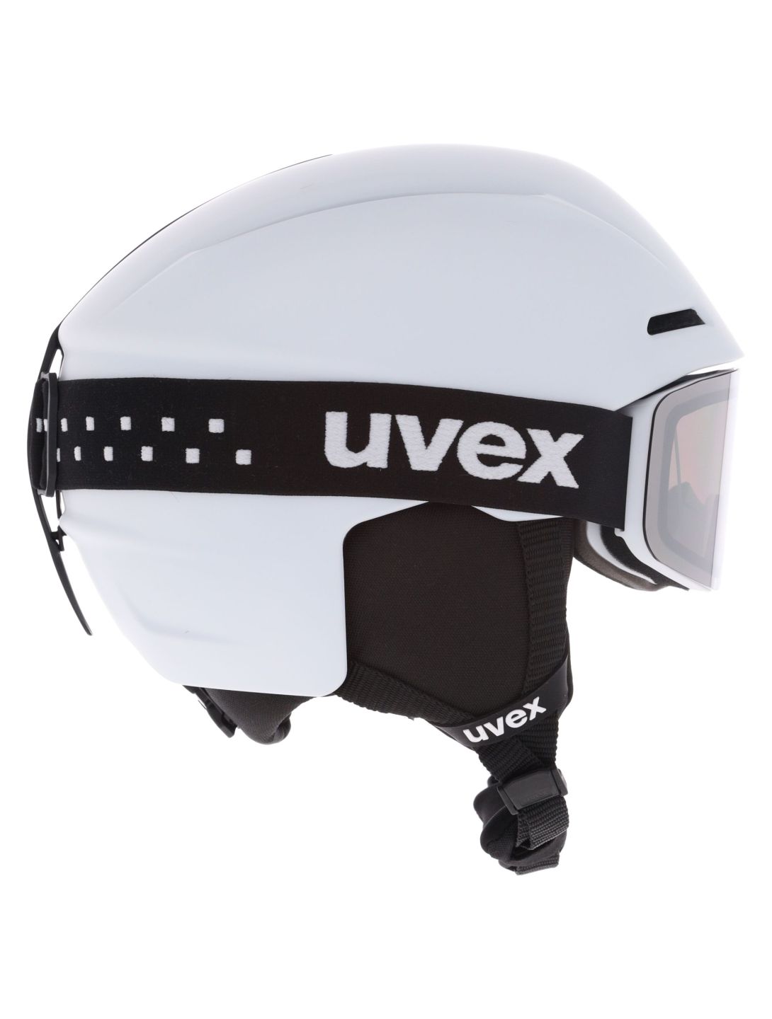 Uvex, Viti Set + Speedy Pro Skihelm Kinder White Matt weiß 