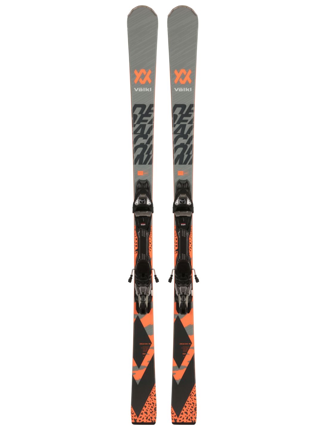 Völkl, Deacon 75 + Vmotion3 11 GW Skier Unisex Uni grau 