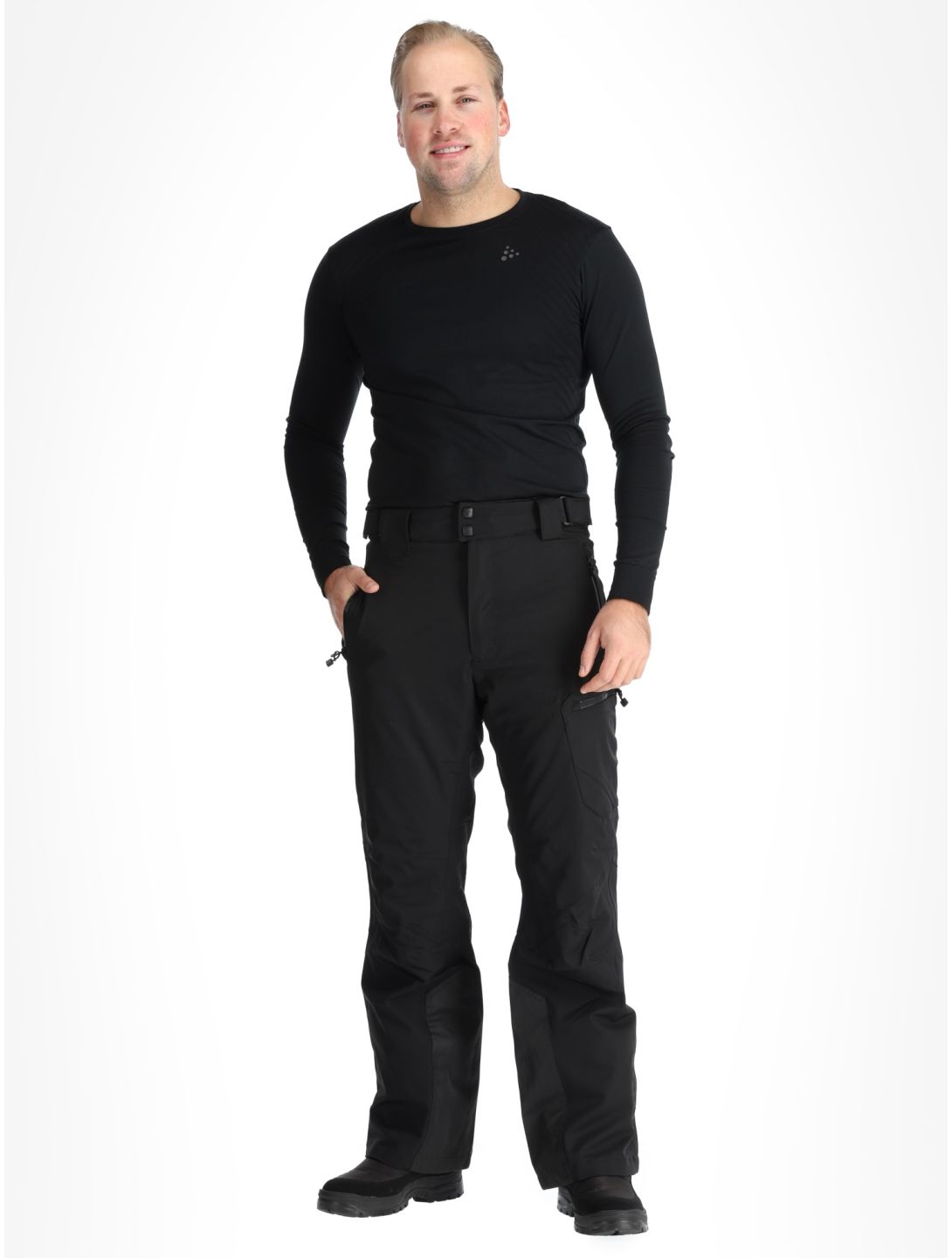 Watts, GOSTT Skihose Herren Full Black schwarz 