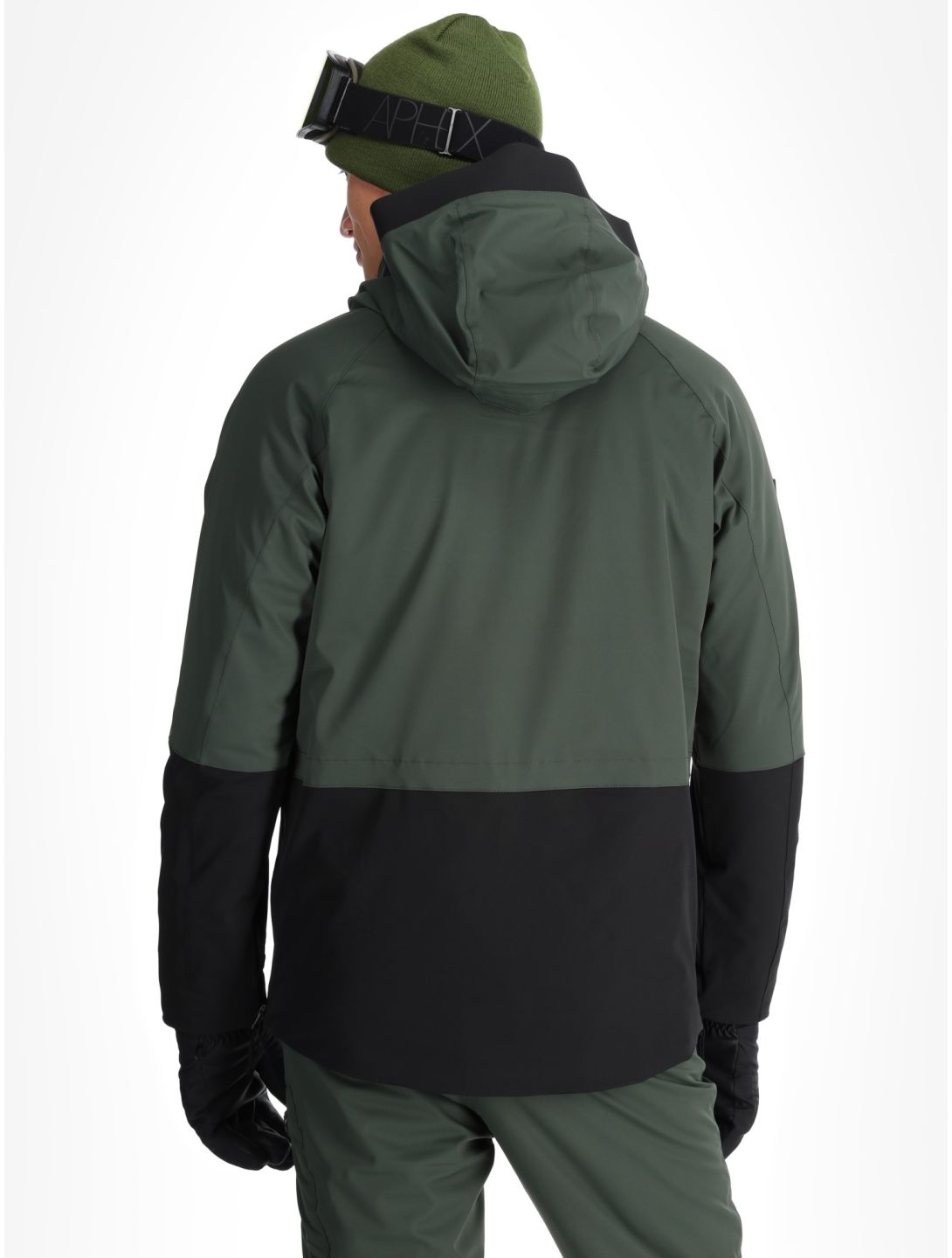 Watts, XMETOD Winter Anorak Herren Green / Black grün, schwarz 