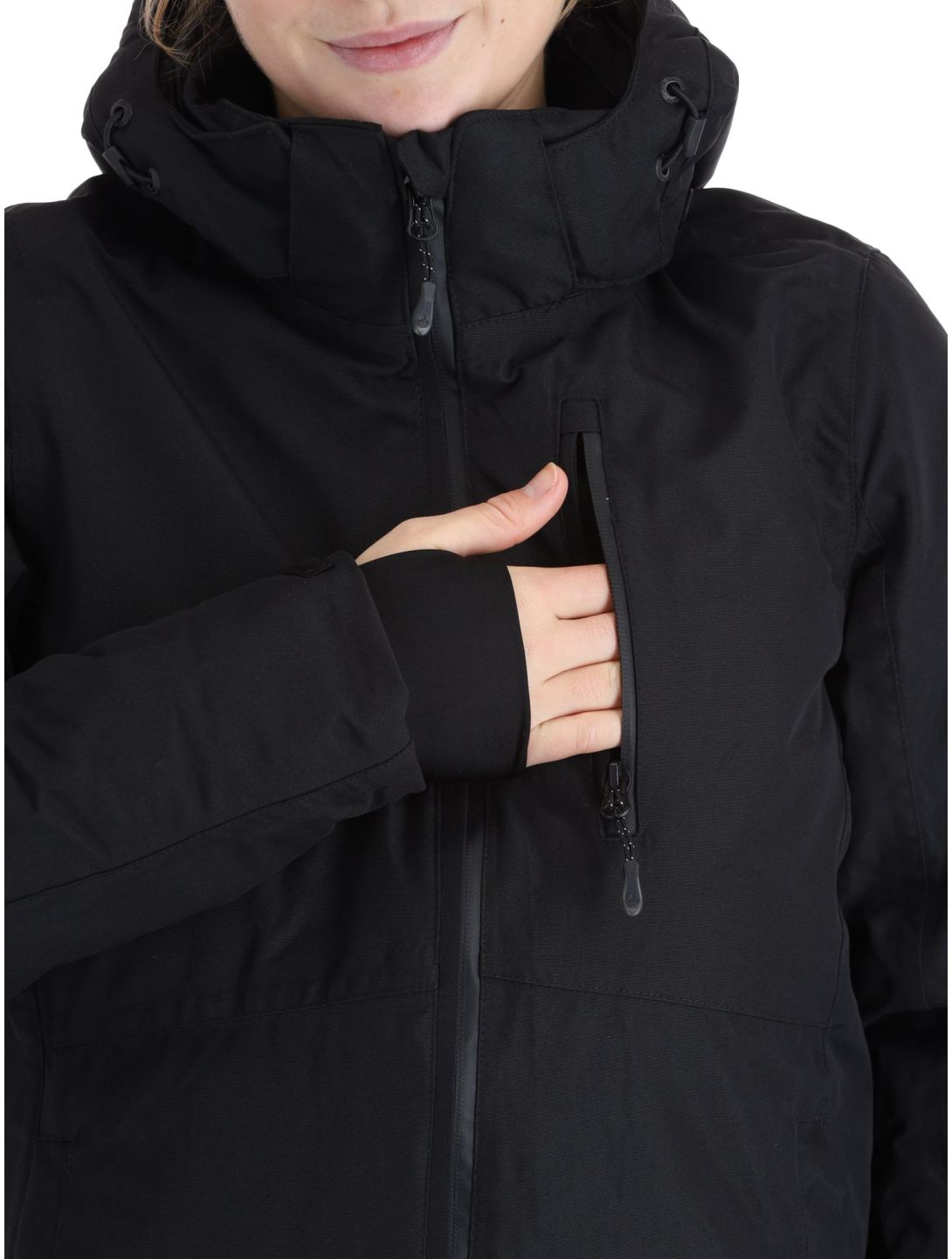 Whistler, Drizzle Skijacke Damen Black schwarz 