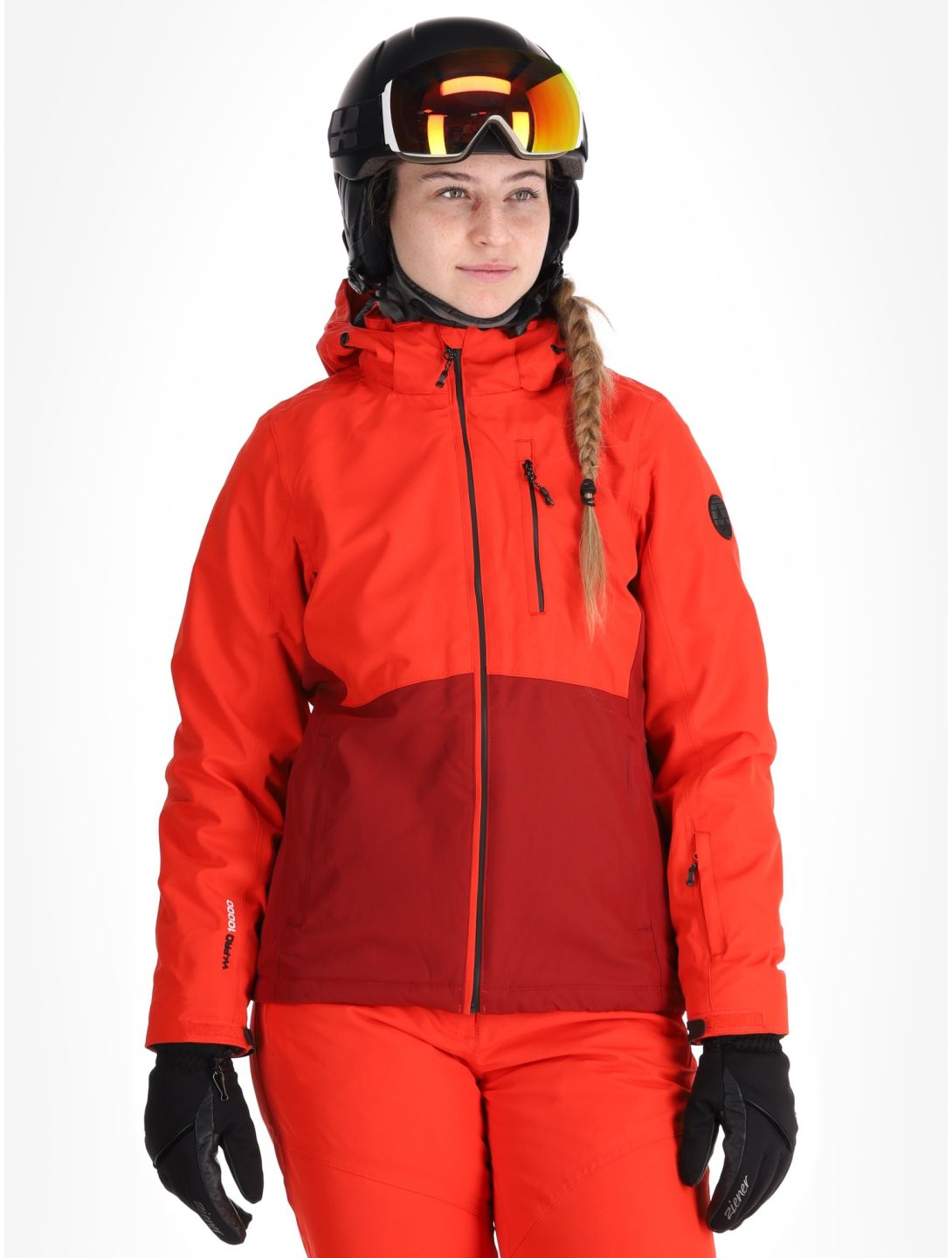 Whistler, Drizzle Skijacke Damen Red Alert rot 